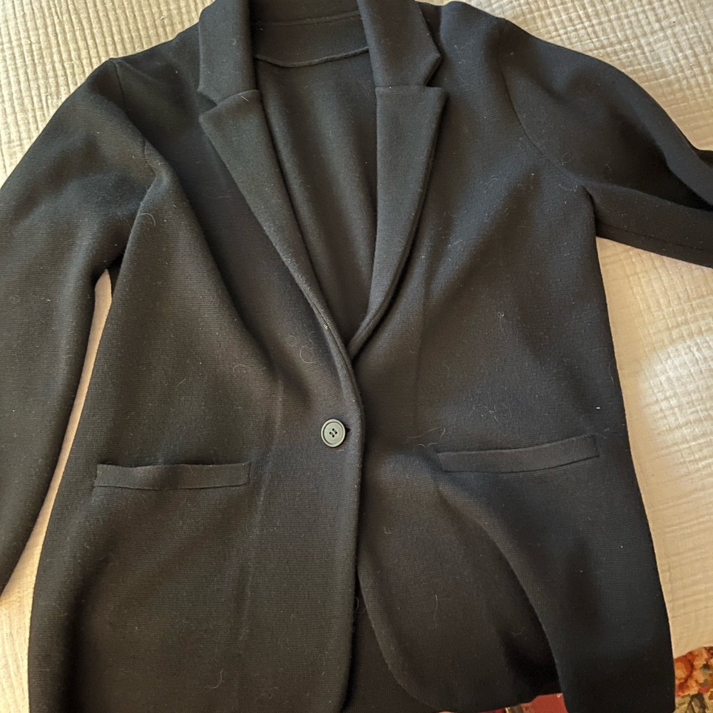 J crew knit blazer